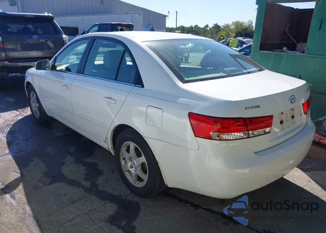 2006 Hyundai Sonata Gls V6/Lx V6 z USA, uszkodzony, nr VIN 5NPEU46F76H104607